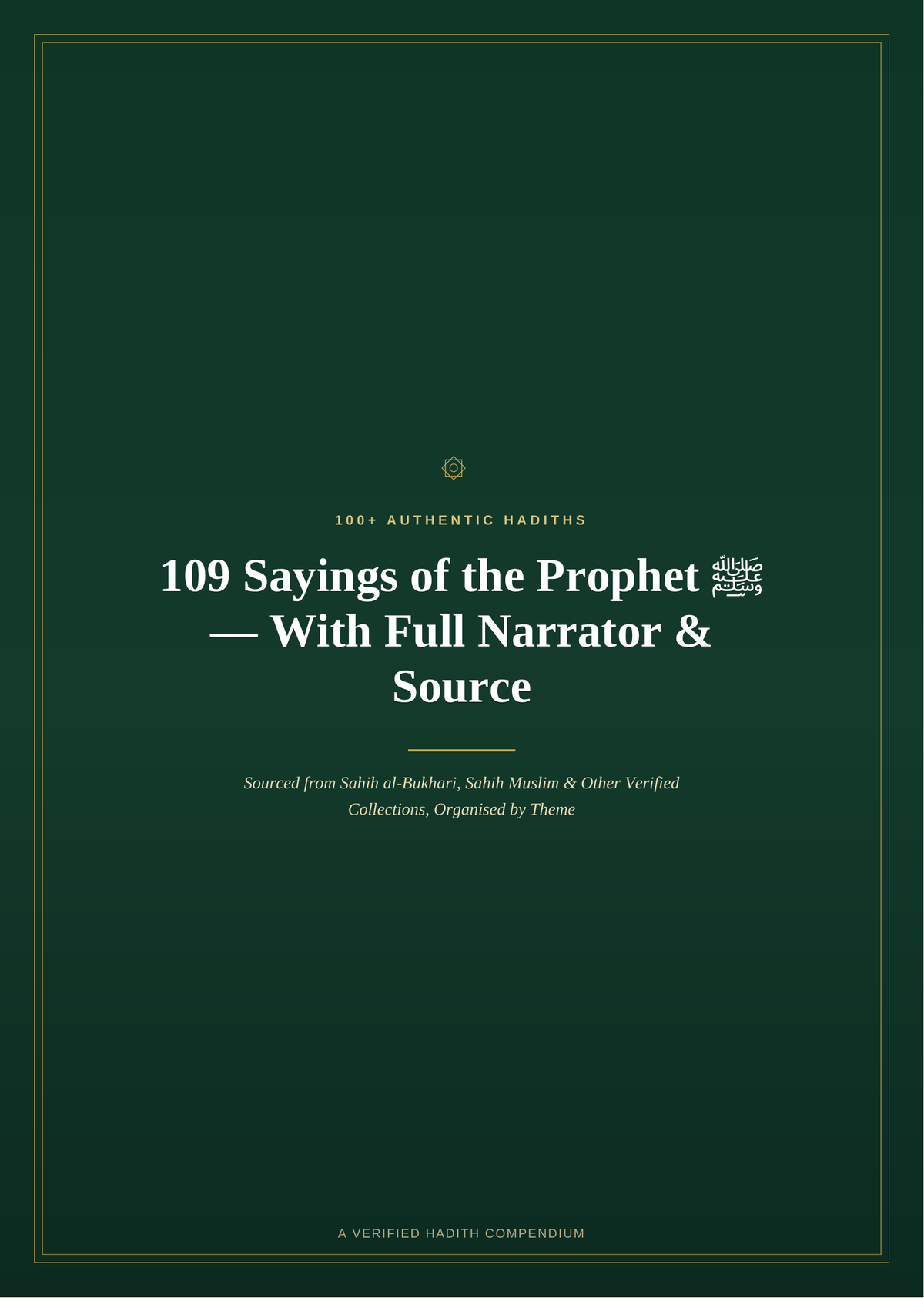 Authentic Hadiths