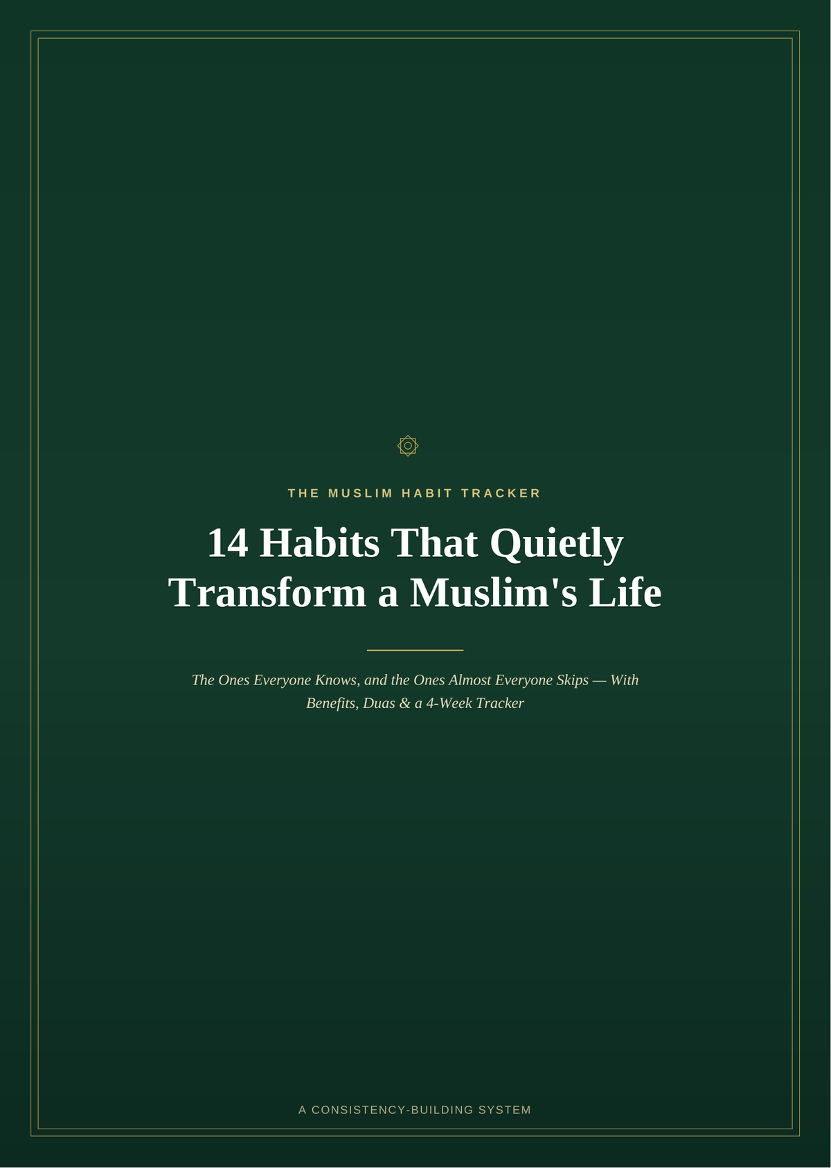 Muslim Habit tracker
